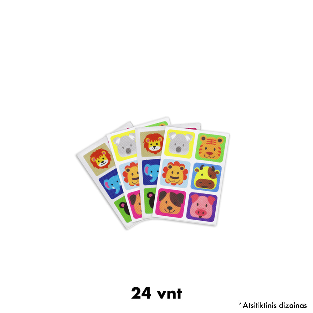 Natūralūs lipdukai nuo uodų 24vnt - 144vnt