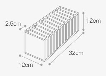 Kotilux Wardrobe Clothes Organizer 3 sets