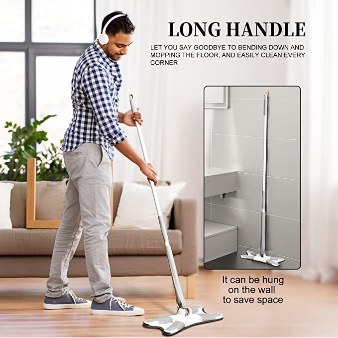 Kotilux Multifunctional X-Type Microfiber Cleaning Mop