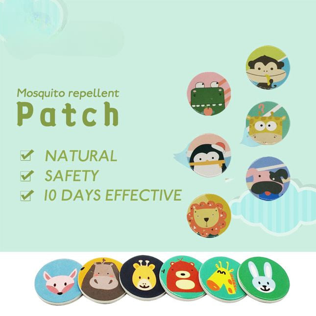 10 Days Effective Natural Mosquito Repellent Stickers