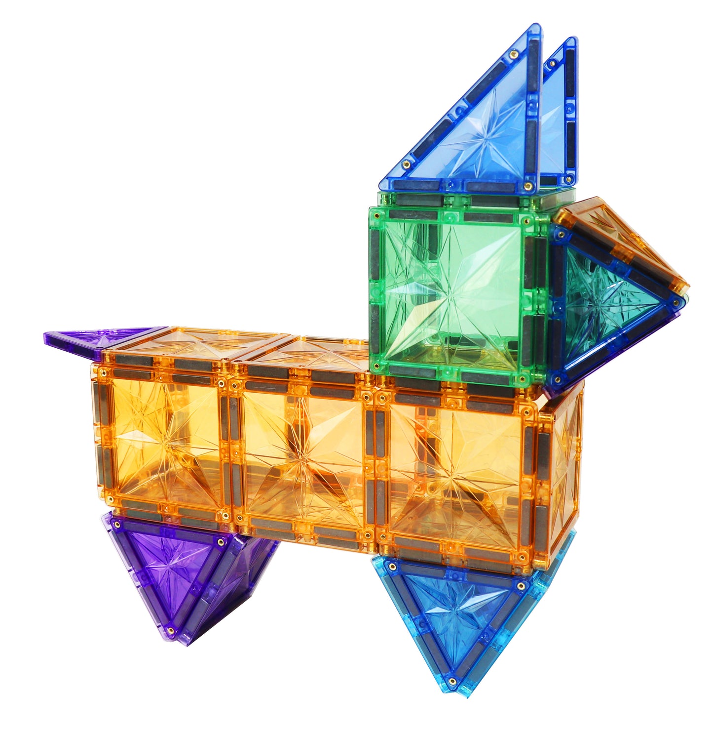 3D Magnetinis Lavinamasis Konstruktorius 36 Dalių + Dovana