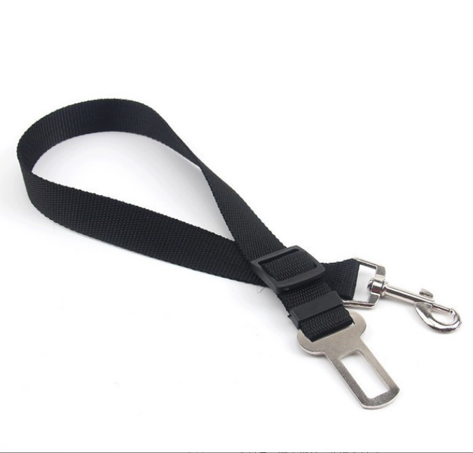 Kotilux Car Seat Safety Belts For Dogs, 2pcs, Black, 75cm x 2.5cm